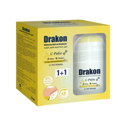 Drakon Whitening Roll-on Deodorant C-Pulse 1+1