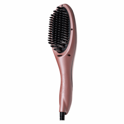 Rush Brush Hair Straightener Brush, Rose Gold – S3