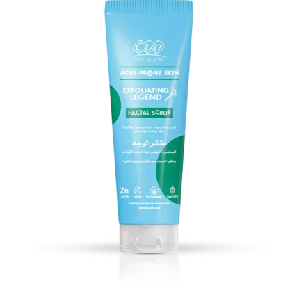 Eva Skin Clinic Acne prone Facial Scrub 100ml