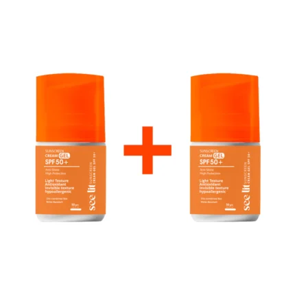 See Lit Sunscreen Cream gel 50gm (1+1)