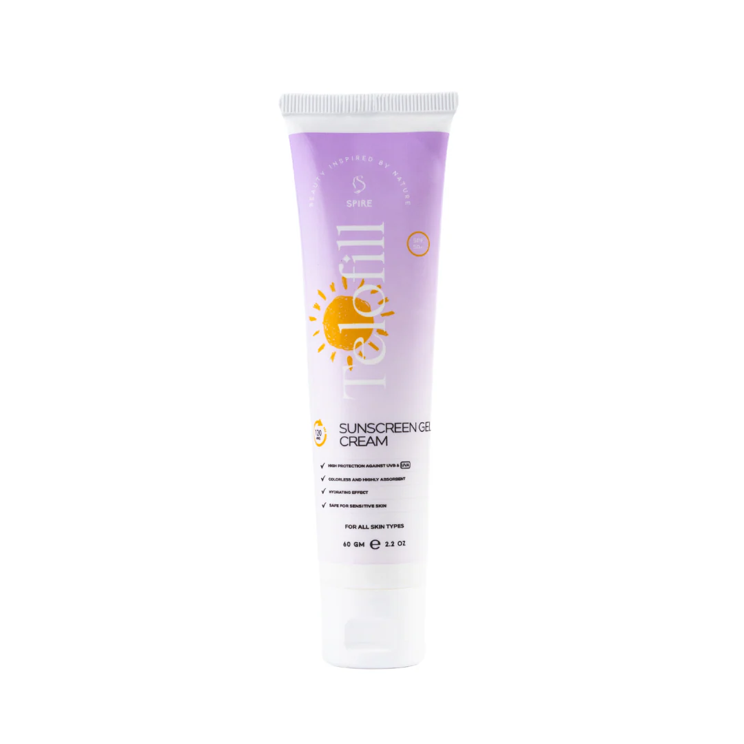 TelofillSunscreenGelCreamSPF50_ZYNAH.webp telofill sunscreen gel cream 60gm - الصورة 1