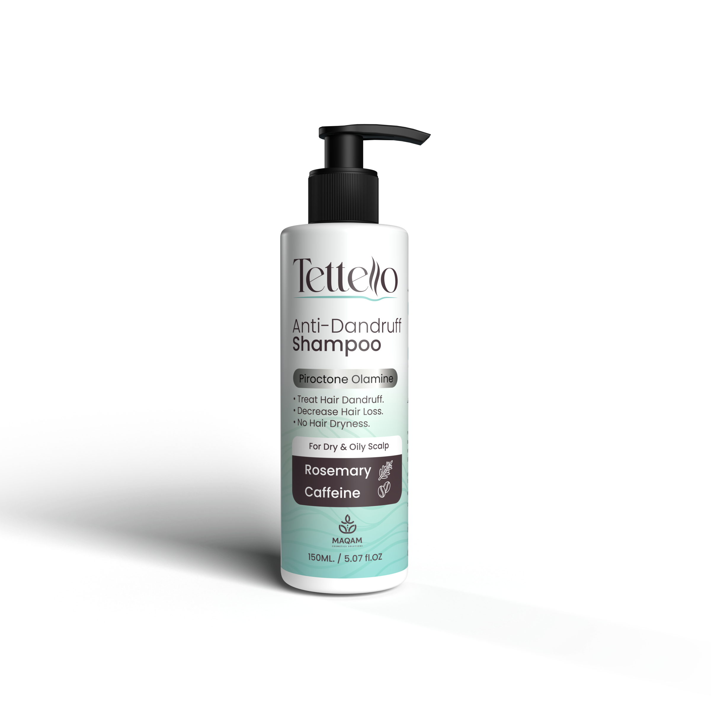 Tettello-Anti-Dandruff-Shampoo-150-ml.png Tettello anti dandruff shampoo 150ml - الصورة 1