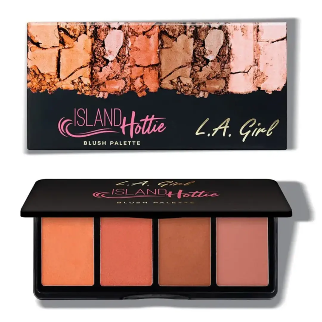 L.A Girl Island Hottie Blush Palette. L.A Girl Island Hottie Blush Palette.