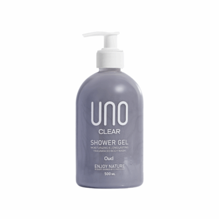 UNO Clear Shower Gel – Oud 500ml