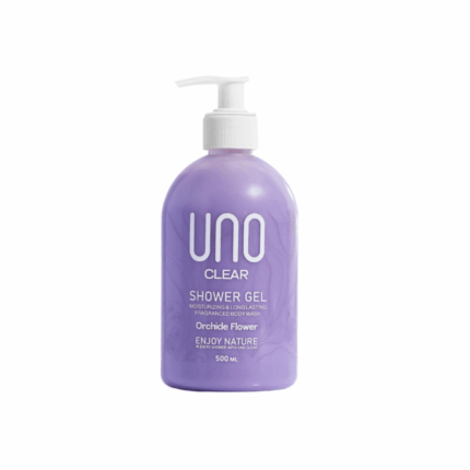UNO Clear Shower Gel – Orchide Flower 500ml