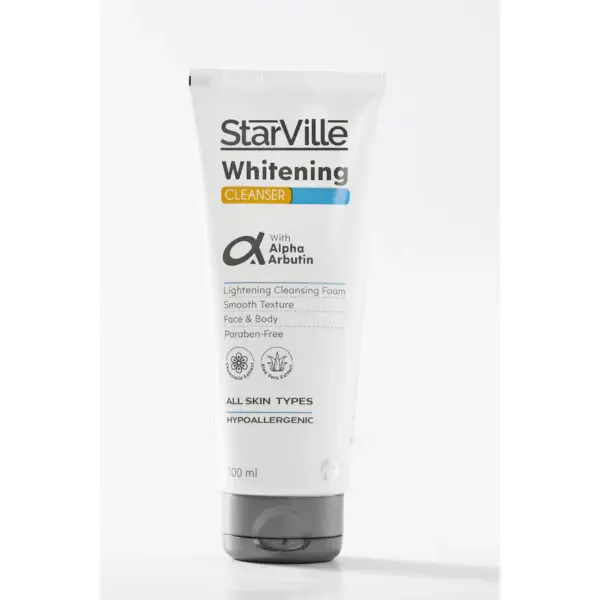 Untitleddesign-2024-07-20T160035.401-1-1.webp Starville Whitening Cleanser 100ml - الصورة 1