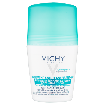 VICHY Antiperspirant Deo Roll On Sensitive unscented 48H 50ml