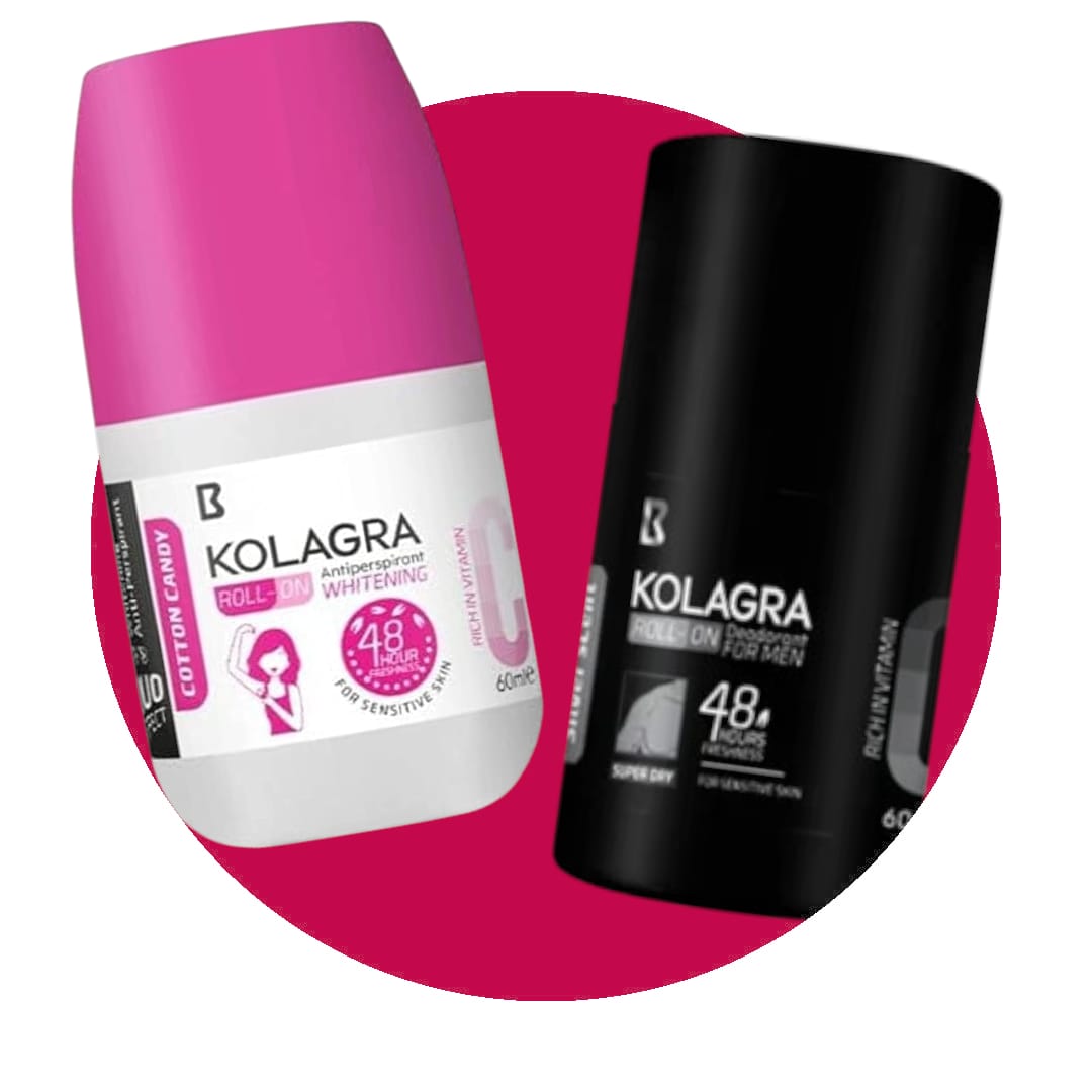 Kolagra Roll on 2*1 promo pack ( Men Iconic Scent + Cotton Candy ) Kolagra Roll on 2*1 promo pack ( Men Iconic Scent + Cotton Candy )