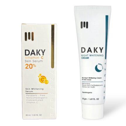 Daky Routine ( Vitamin C Serum + Night Cream )