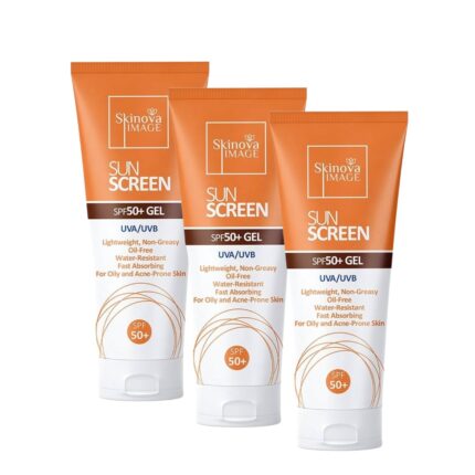 Skinova Image Sunscreen Spf50+ Gel 75ml (Offer×3)