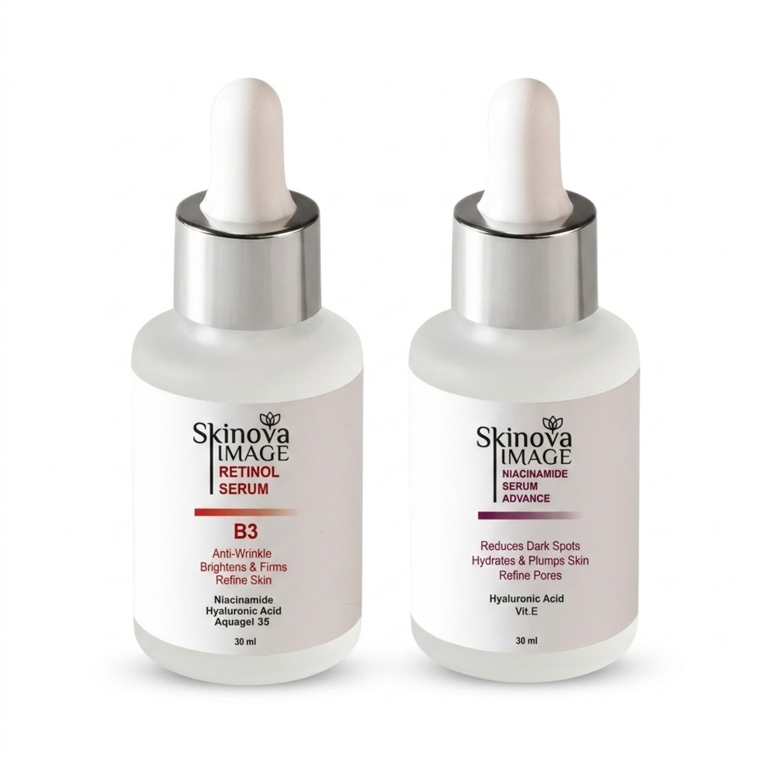 SKINOVA (NIACINMIDE SERUM+RETINOL SERUM ) SKINOVA (NIACINMIDE SERUM+RETINOL SERUM )
