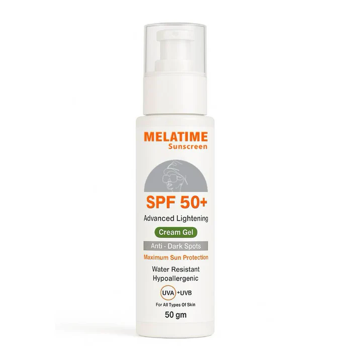 WhatsAppImage2025-04-21at5.10.50PM_1.webp Melatime sunscreen SPF 50+ (Advanced Lightening formula ) - الصورة 1
