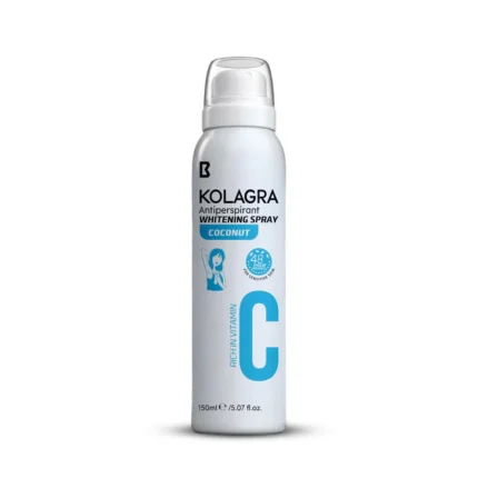 Kolagra Antiperspirant WHITENING SPRAY For Women ( Coconut ) 150ml
