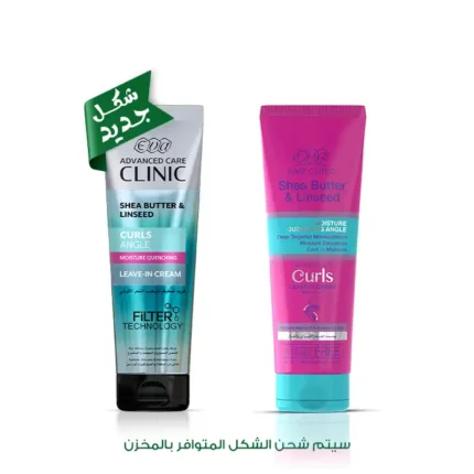 Eva Hair Clinic Curls Shea Butter & Linseed Leave In Cream 230ml