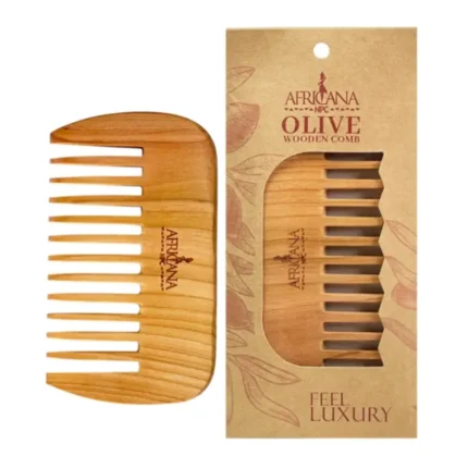 africana olive wooden comb