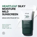 Anua Heartleaf Silky Moisture Mild Sun Cream 50ml