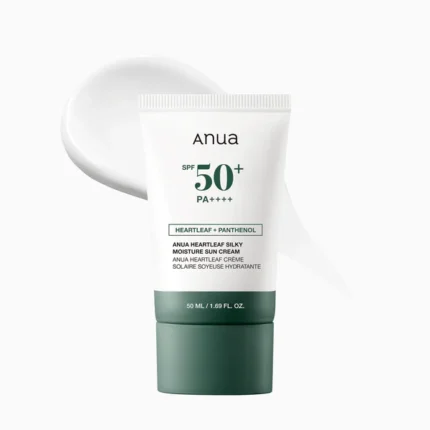 Anua Heartleaf Silky Moisture Mild Sun Cream 50ml