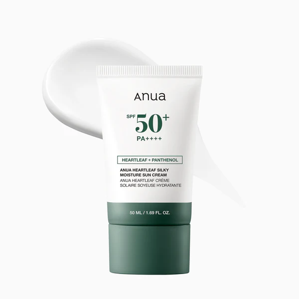 Anua Heartleaf Silky Moisture Mild Sun Cream 50ml Anua Heartleaf Silky Moisture Mild Sun Cream 50ml