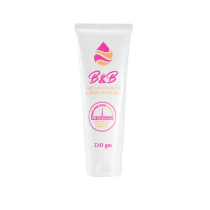 B&B Emollient for Oily & Acne Prone Skin 120gm