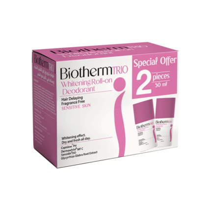 Biotherm Trio Whitening Deodrant Roll on Offer (1+1)