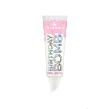 Essence Birthday Bomb Shiny Lip Gloss.