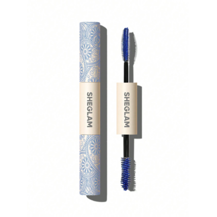 Sheglam All-In-One Volume & Length Mascara-Waterproof Blue.