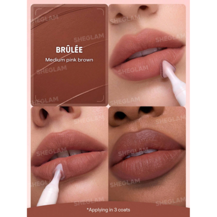 Sheglam Marshmallow Puff Lip Blur Pen-523 Brûlée.