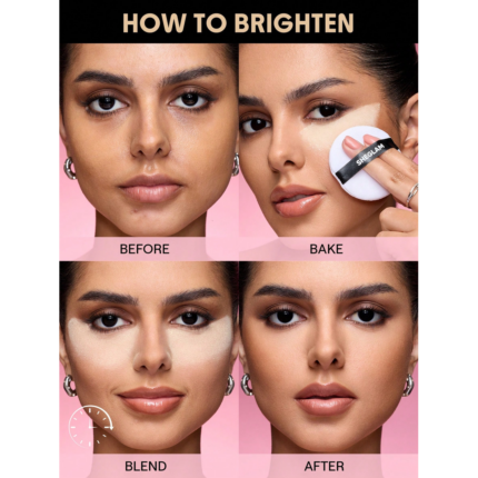 Sheglam Baked Glow Setting Powder-Bubblegum.