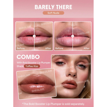 Sheglam Bold Booster Plumping Lip Liner-Barely There.