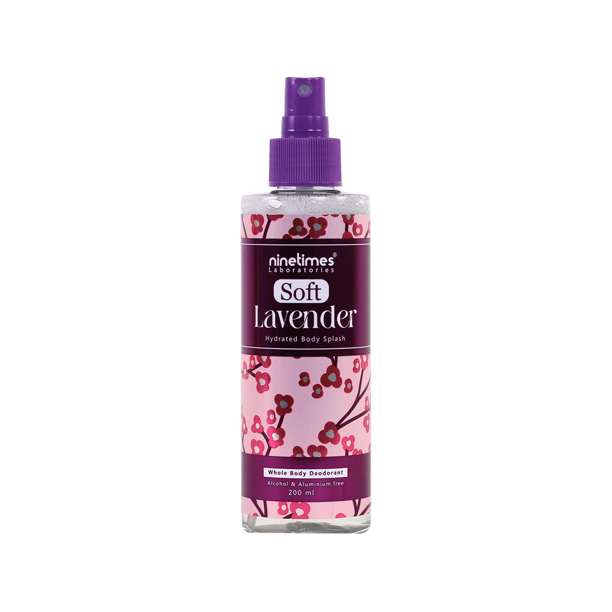 cm67ym0wh0bbk01n394o13t04_6.jpg Ninetimes Body Splash Lavender 200ml - الصورة 1