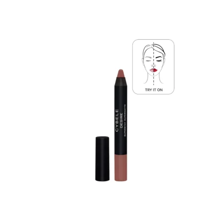 Cybele Desire Matte Lipstick Pencil 10 Burly Wood.