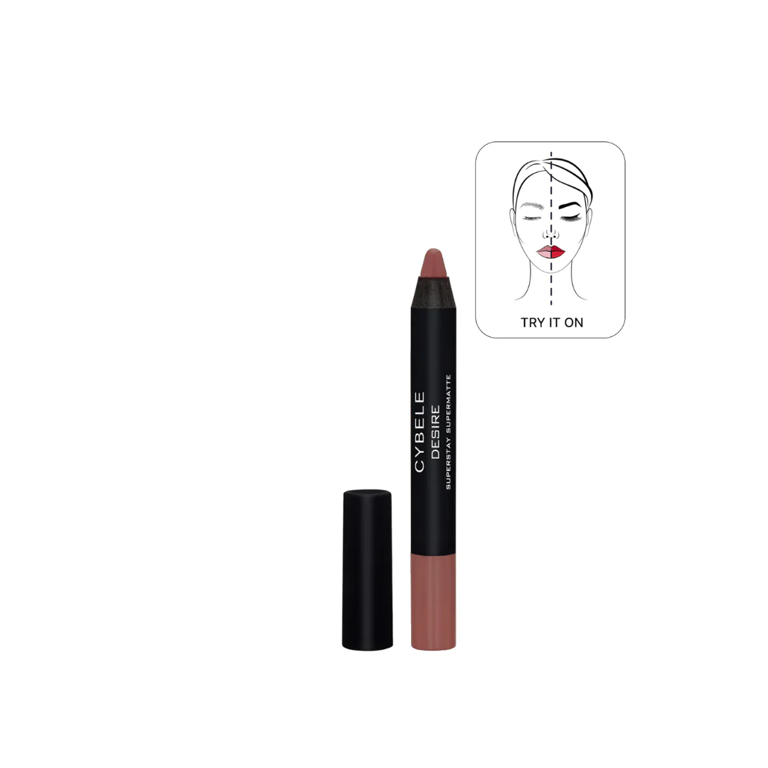 Cybele Desire Matte Lipstick Pencil 10 Burly Wood. Cybele Desire Matte Lipstick Pencil 10 Burly Wood.