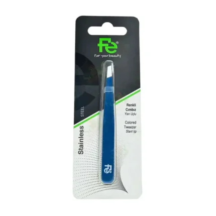 Fe Colored Tweezer Slant Tip FEPI032