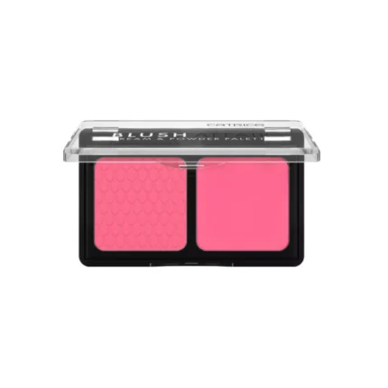 Catrice Blush Affair Cream & Powder Palette Pleasing Pink.