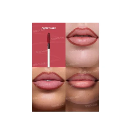 Sheglam Fall In Line Peel Off Lip Liner Stain-Cherry Bark.