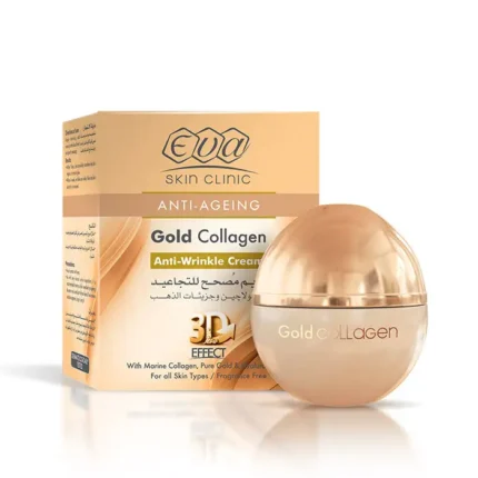 Eva Skin Clinic Anti-Ageing Gold Collagen Anti-Wrinkle Cream 50ML