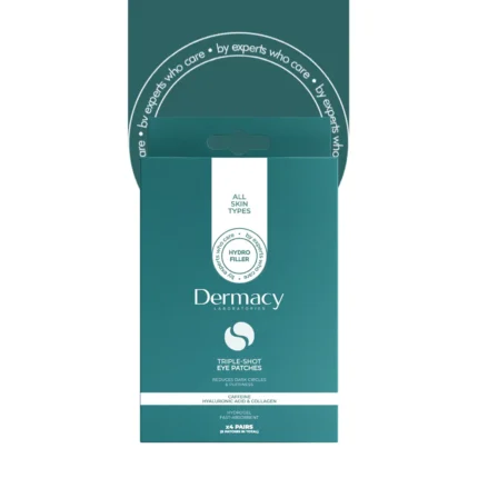 DERMACY Triple-Shot Eye Patches Box (4 Pairs)