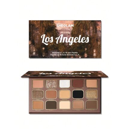 Sheglam Matinée In L.A. 15-Pan Eyeshadow Palette.