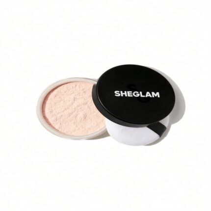 Sheglam Baked Glow Setting Powder-Light Pink.