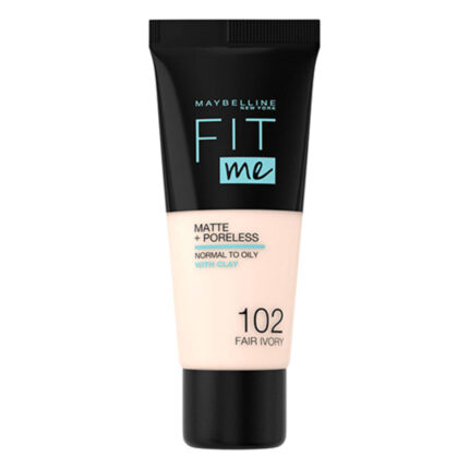 Maybelline New York Fit me foundation – 102.