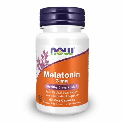 now Melatonin 3mg 60vcaps