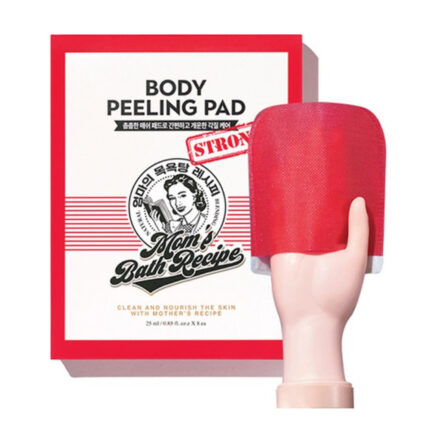 Mom’s Bath Recipe Body Peeling Pad Strong (Red)