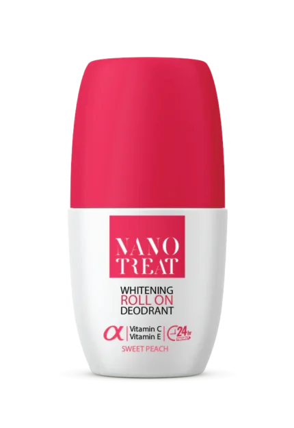 Nano Treat Whitening Roll On Sweet Peach ×1