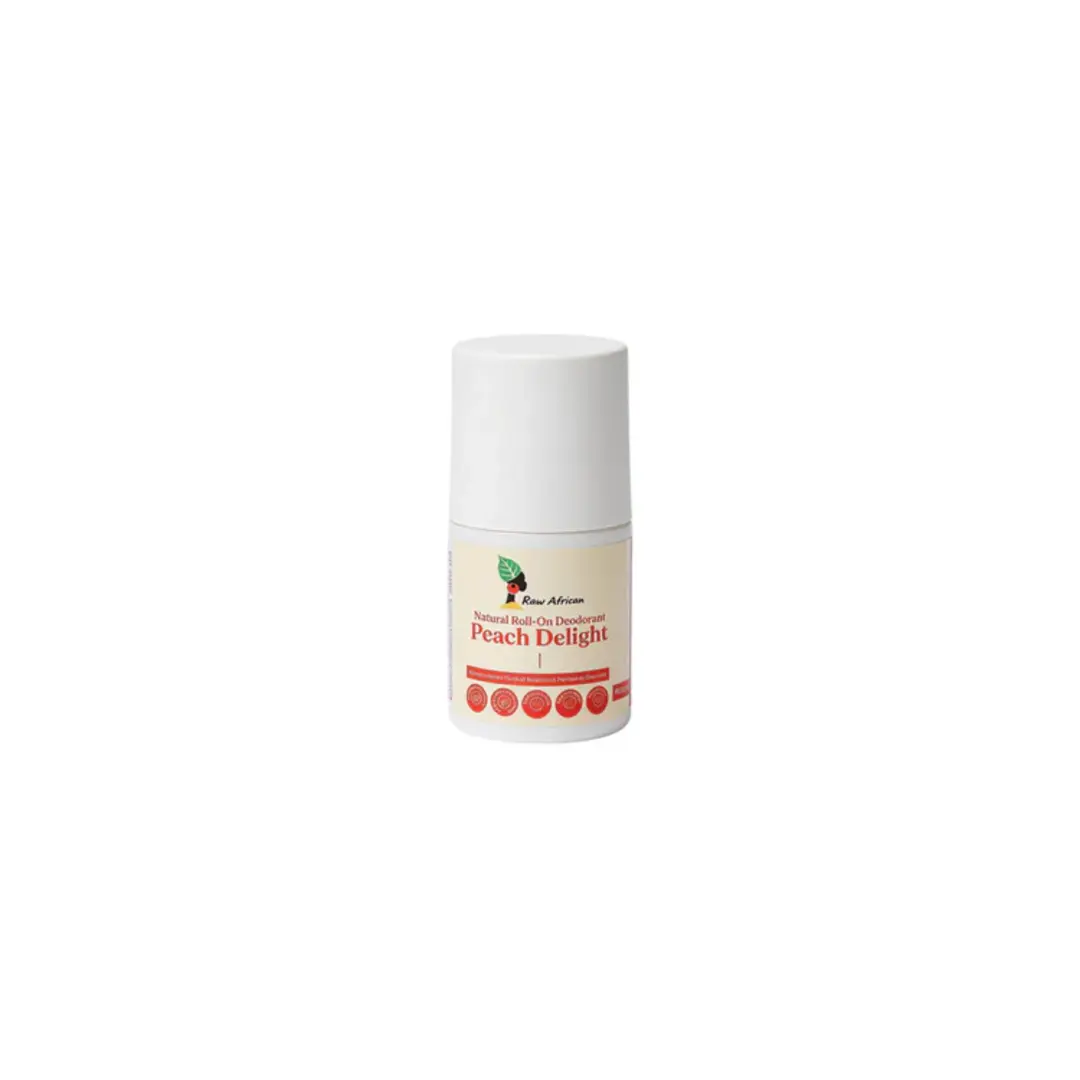 Raw African Roll-On Deodorant Peach Delight Raw African Roll-On Deodorant Peach Delight