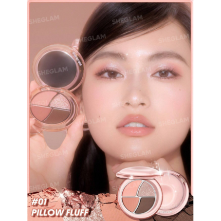 Sheglam Daydreamer Mini Eyeshadow Palette-Pillow Fluff.