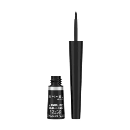 Rimmel Scandal-Eyes Exaggerate Eyeliner 001 Black.
