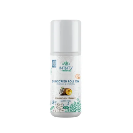 Infinity Naturals Sunscreen Roll on – SPF50+ all Skin Types