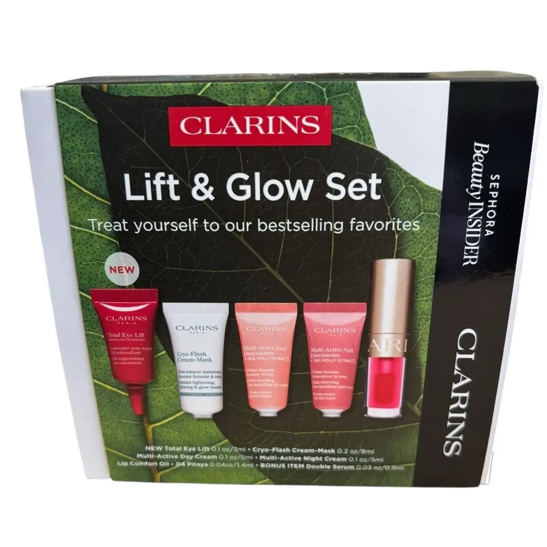 Clarins Lift and Glow Set mini (5 PCs) Clarins Lift and Glow Set mini (5 PCs)