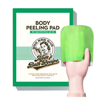 Mom’s Bath Recipe Body Peeling Pad (Green)