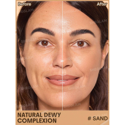 Sheglam Dew & Done Skin Tint With SPF20-Sand.